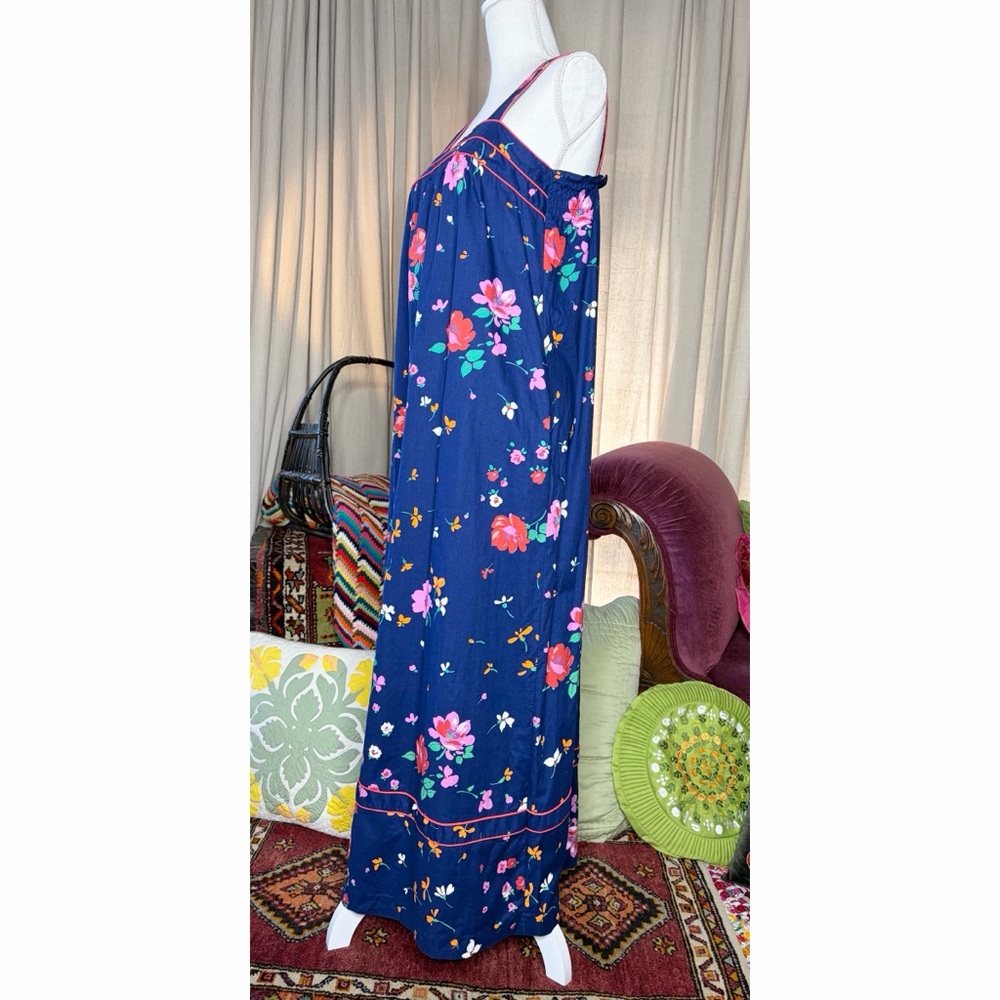 70s Floral Sundress - Picture 2 of 9